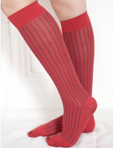 Unisex support socks - tired, heavy or swollen legs, Take me to San Francisco red