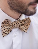 Unisex bowtie Le Palois - upcycled, responsible, designed and made in France