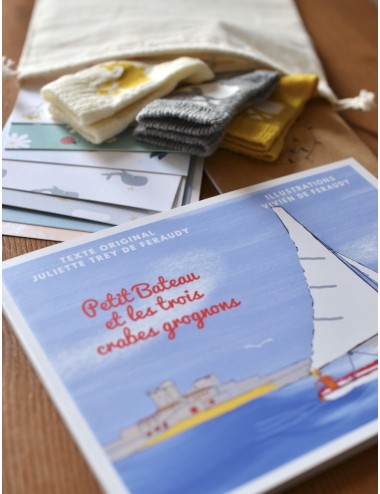 Book in french "Little Boat...