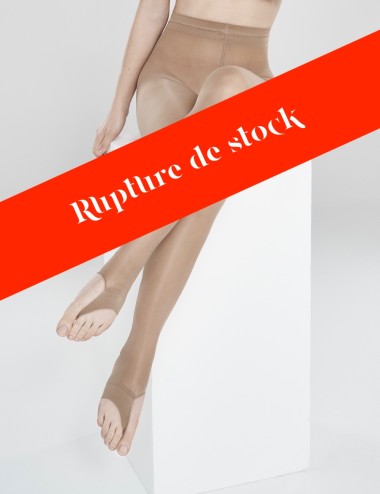 Le collant essentiel orteils libres by Solidea - stimule la circulation veineuse en été, anti jambes lourdes
